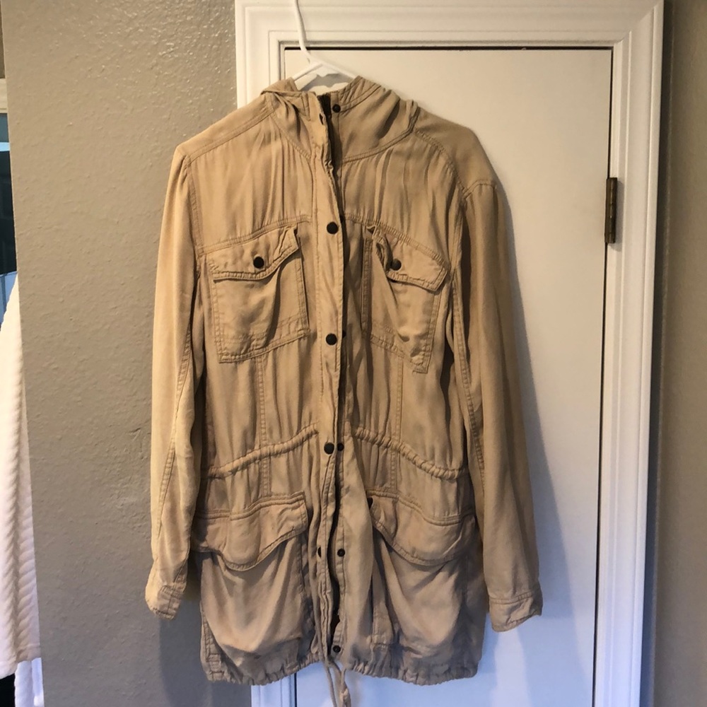 Abercrombie & Fitch jacket.